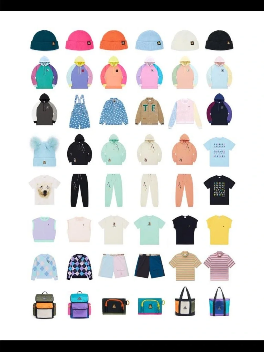 Teddy Fresh Light Blue Knit Double Pom Beanie with Bear Patch